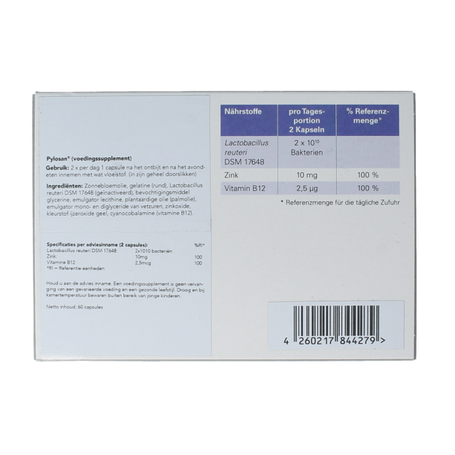 Laves Pylosan 60 gélules