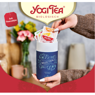 Yogi Yogi Caja de regalo de papel Selección Favoritos Bio 30 bolsitas