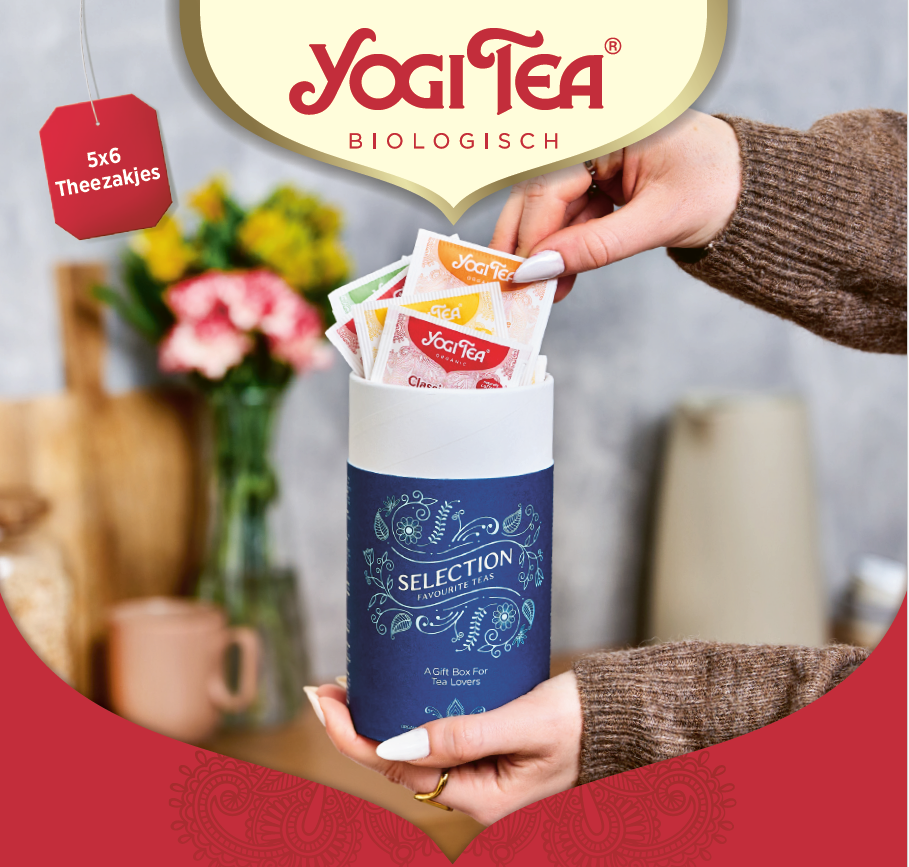 Yogi Tea Yogi Paper Gift Box Favourite selection bio 30 sobres