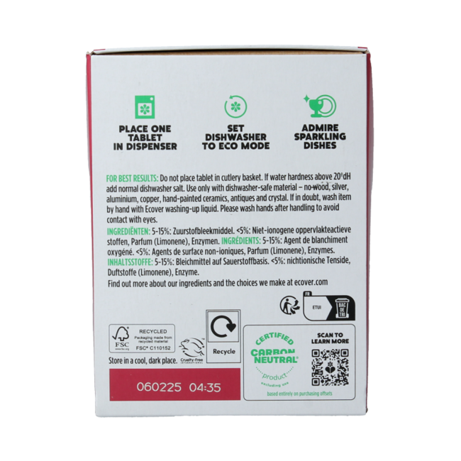 Dishwasher Tablets All-in-1 45 Tablets