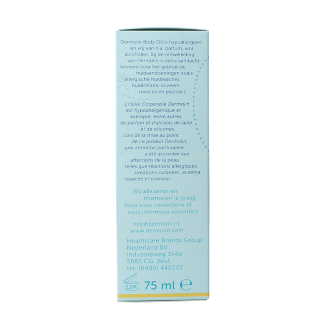 Dermolin Body oil 75 Millilitres