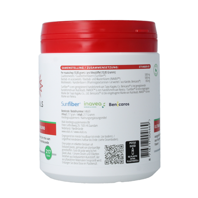 Ultimate fibre blend 217 Gramos