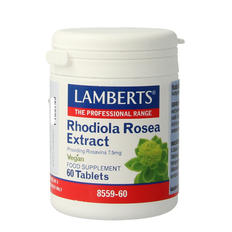 Lamberts Rhodiola Rosea 60 Compresse | Vitalità e Concentrazione