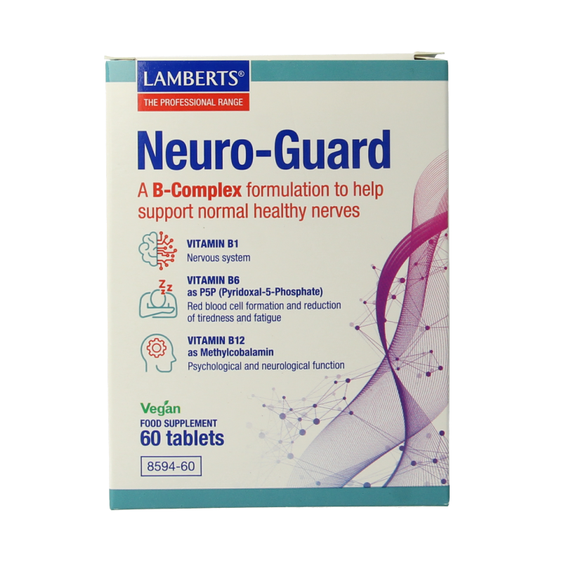 Lamberts Neuro Guard 60 Compresse | Supporto Vitamine B