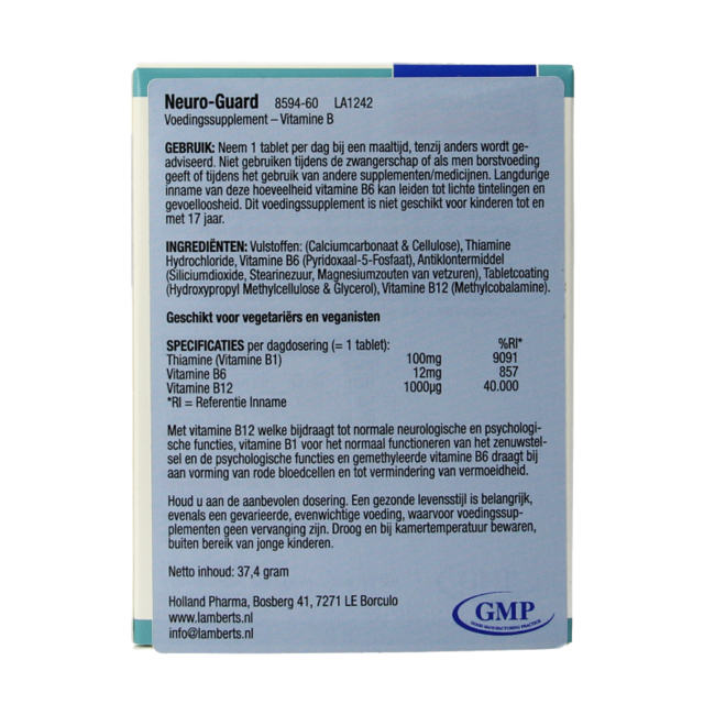 Lamberts Neuro Guard 60 Tablets