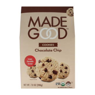 Made Good Made Good Crunchy cookies pépites de chocolat bio 200 grammes