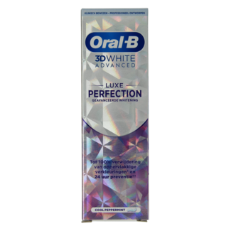 Oral B Oral B Toothpaste 3D white luxe perfection 75 Millilitres