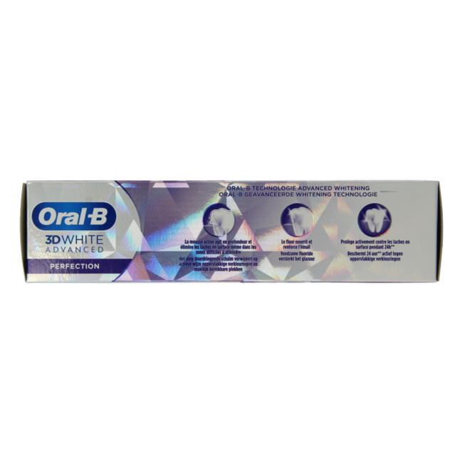 Oral B Toothpaste 3D white luxe perfection 75 Millilitres