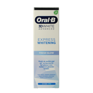 Oral B Oral B Toothpaste 3D White Advanced Express Fresh Whitening 75 Millilitres
