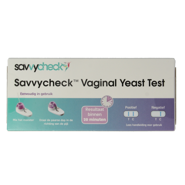 Savyon Diagnostics Savycheck test de autodiagnóstico de cándida 1,00 unidad