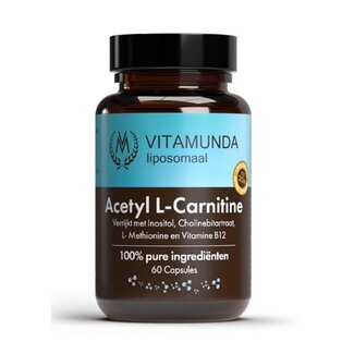 Vitamunda Acétyl L-Carnitine liposomale 60 gélules végétales