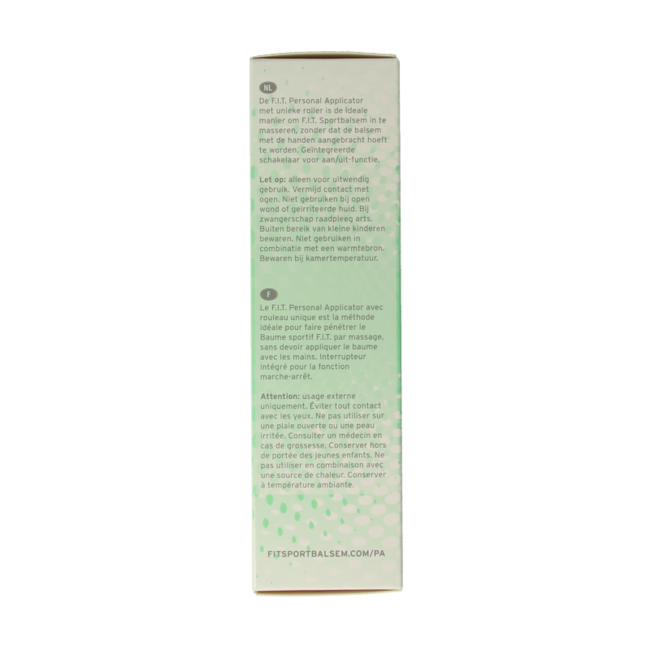F.I.T Muscle care Sportsbalsam mit persönlichem Applikator 75 Milliliter