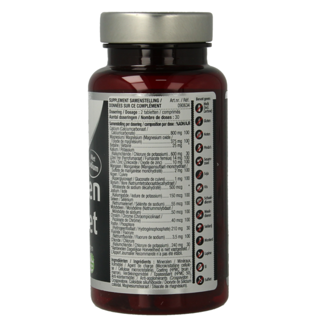 Lucovitaal Mineralen compleet 60 comprimidos