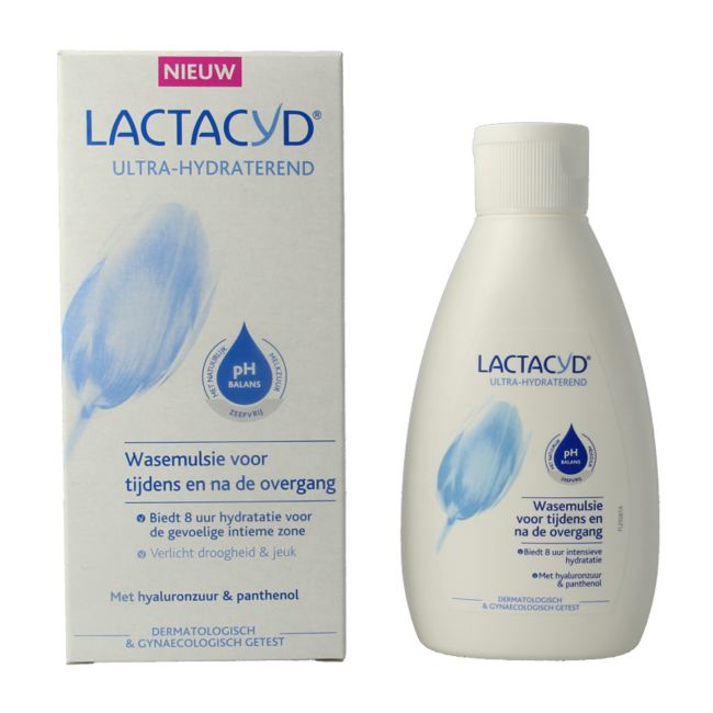 Lactacyd washing emulsion ultra hydrating menopause 200 ml