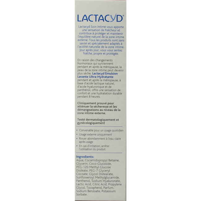Lactacyd Wasemulsie ultra hydraterend overgang 200 Milliliter