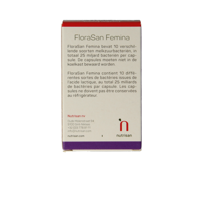 Nutrisan Florasan femina 30 Kapsułek