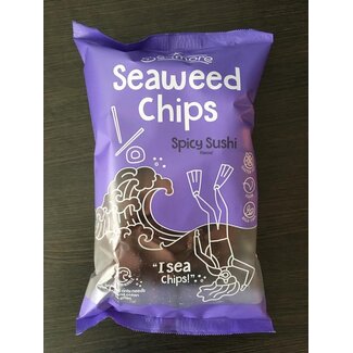 Seamore Seamore Tortilla chips de algas sushi picante 135 gramos