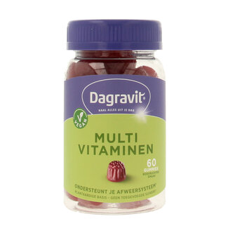Dagravit Gommes multivitamines 60 Pièces