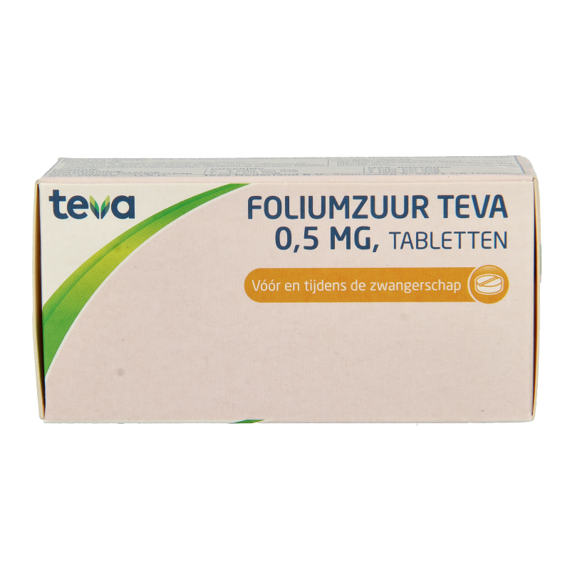 Teva Foliumzuur 500 µg 90 Stuks