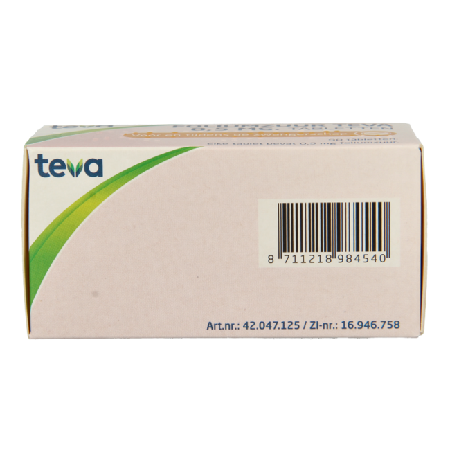 Folic Acid 0.5mg 90 Tablets