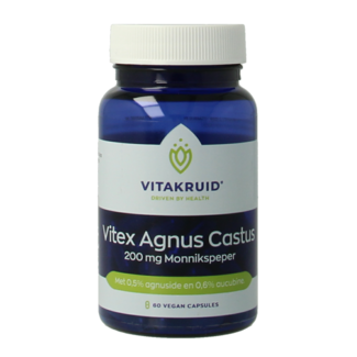 Vitakruid Vitakruid Vitex Agnus Castus 200 mg Mönchspfeffer 60 Vegetarische Kapseln