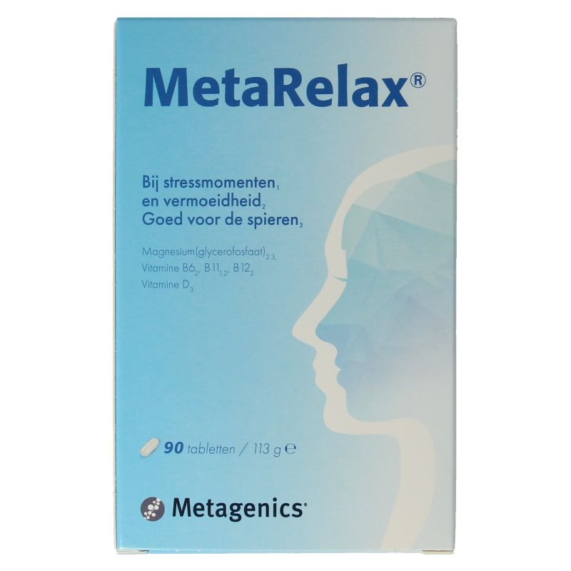 Metagenics Metarelax 90 Compresse: Magnesio e Vitamine B