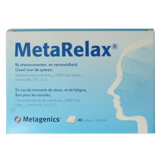 Metagenics Metarelax sobres 40 sobres