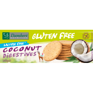 Damhert Galletas digestivas de coco 145 gramos
