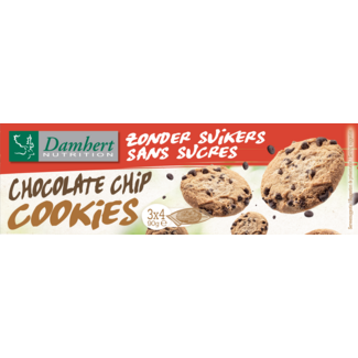 Damhert Biscotti con gocce di cioccolato 90 Grammi