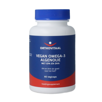 OrthoVitaal Aceite de algas omega 3 vegano 60 Cápsulas vegetarianas