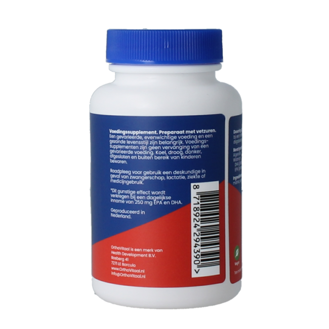 Omega 3 vegano aceite de algas 60 cápsulas vegetales