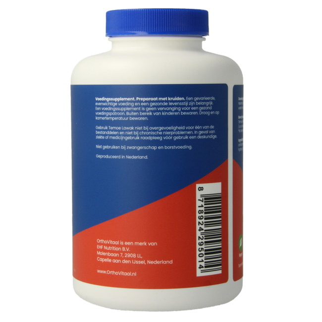 OrthoVitaal Temoe lawak 500mg 180 Comprimidos