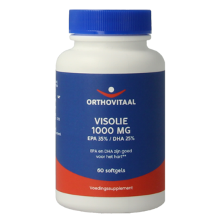 OrthoVitaal OrthoVitaal Aceite de Pescado 1000mg EPA 35% DHA 25% 60 cápsulas blandas