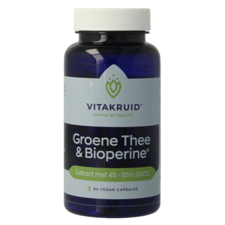 Vitakruid Vitakruid Té verde y Bioperine >50% EGCG >80% catequinas 60 Cápsulas vegetarianas