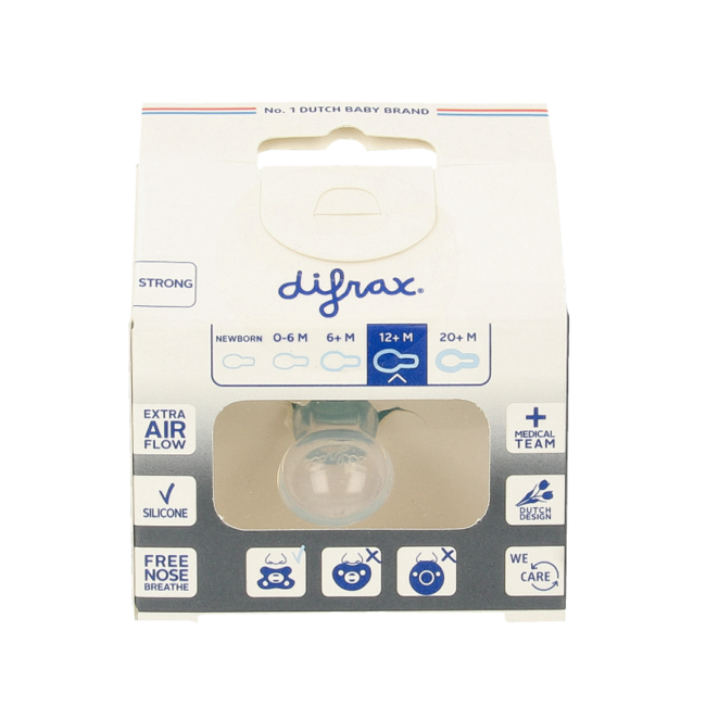 Sucette Natural 12+ mois ocean 1 pièce