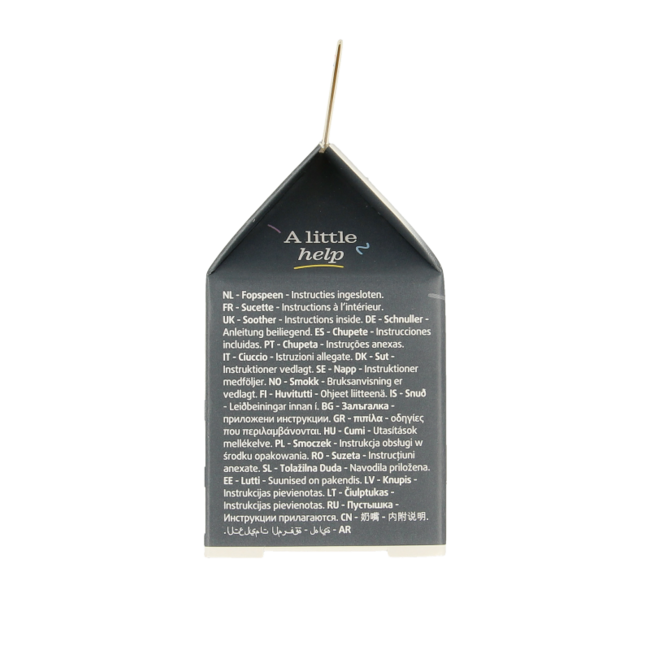 Schnuller Natural 0-6 Monate Cotton Candy Lavendel 1 Stück