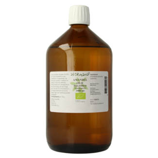 Cruydhof Cruydhof Almond Oil cold-pressed organic 1 Litre