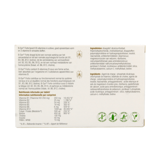 Metagenics B-Dyn forte 30 tabletek