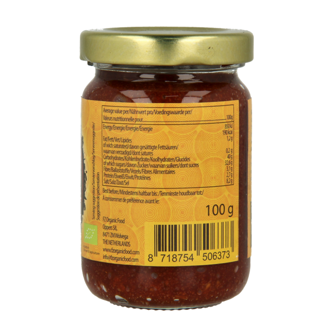 Yakso Thai rote Currypaste (Bumbu Bali) Bio 100 Gramm