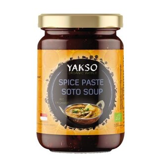 Yakso Yakso Pasta de especias para sopa soto (bumbu soto seitan) bio 100 Gramos