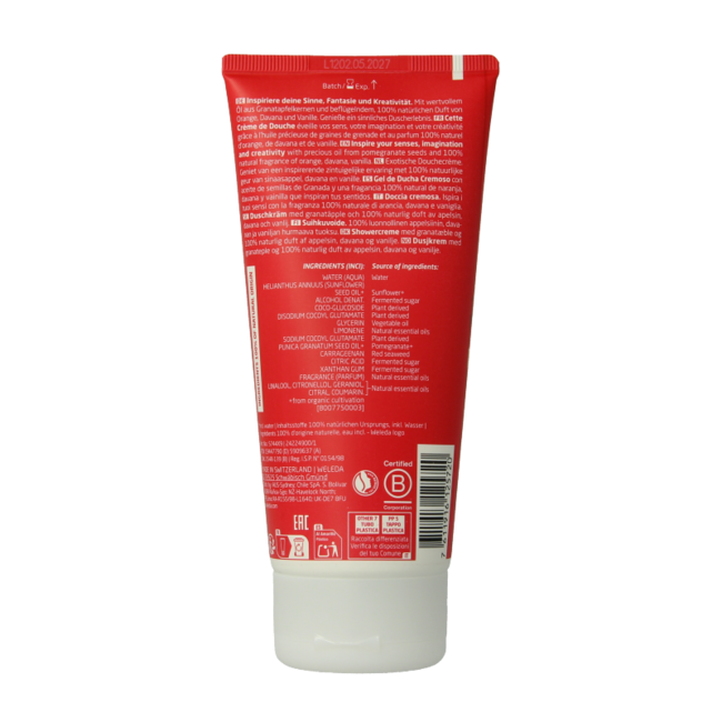 Inspire shower cream 200 Millilitres