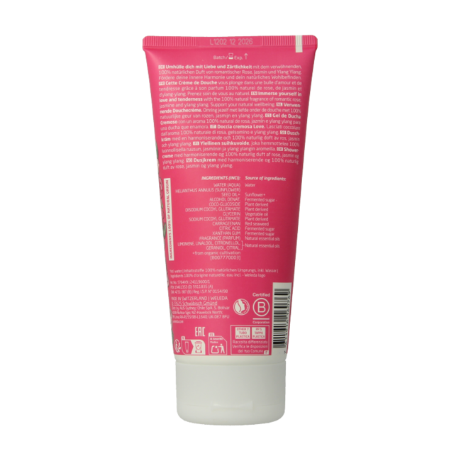 Crema de ducha Love 200 mililitros