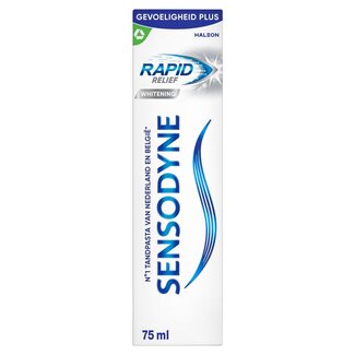 Sensodyne Sensodyne Tandpasta rapid relief whitening 75 Milliliter