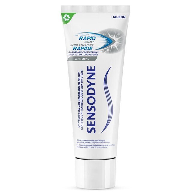 Sensodyne Zahnpasta Rapid Relief Whitening 75 Milliliter