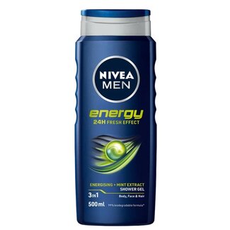 Nivea Nivea Men shower gel energy 500 Millilitres