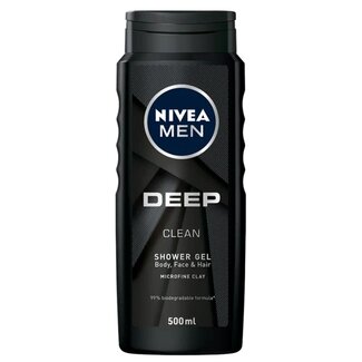 Nivea Gel de ducha Nivea Men Deep 500 mililitros
