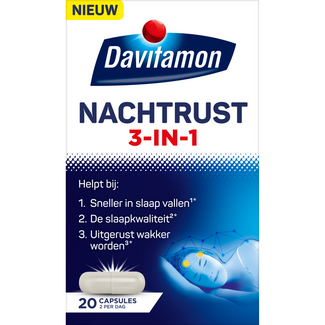 Davitamon Davitamon Nachtrust 3-in-1 20 Cápsulas