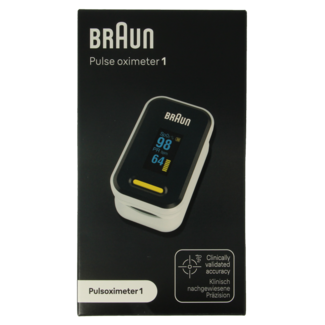 Braun Braun Pulse oximeter 1 Stuks