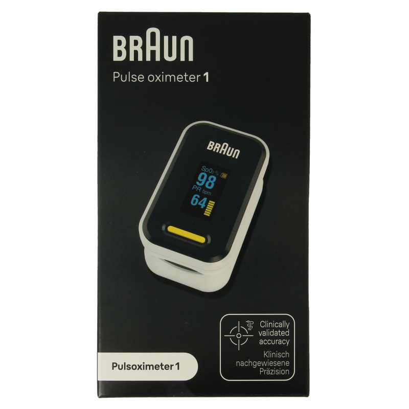 Braun Pulsioxímetro 1 unidad