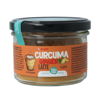 TerraSana Latte de cúrcuma y jengibre bio 70 gramos